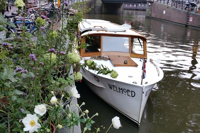 Private Guided Historic Amsterdam Canal Cruise in a Salon Boat - Boarding at Prinsengracht 377