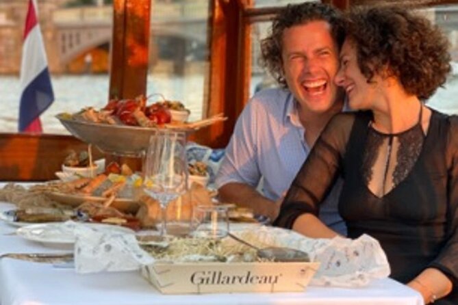 Private Lunch or Dinner Cruise for 4 Guests - The first course and the Prinsengracht connection