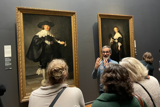 Private Rijksmuseum Tour- The Dutch Masters, Rembrandt & Vermeer - Learning to read the small details
