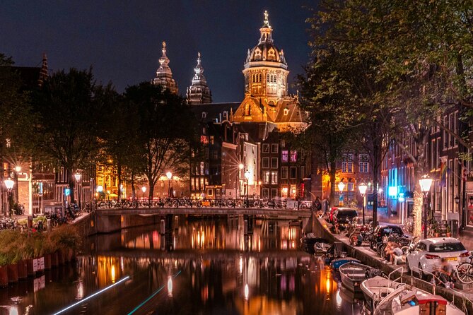 Red Light District Tour - It's History & It's Future - Entering the Red Light District after dark
