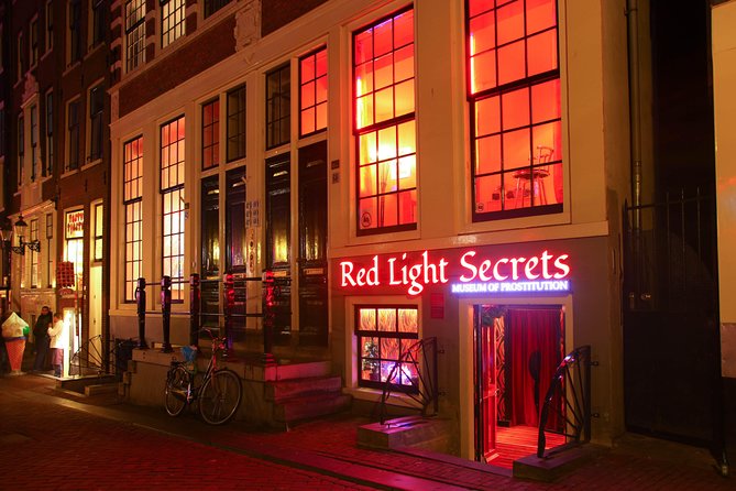 Red Light Secrets: Museum of Prostitution Amsterdam - Sitting behind the famous window