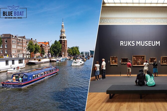 Rijksmuseum Amsterdam and Canal Cruise with Snackbox - Entering the Rijksmuseum at your reserved time