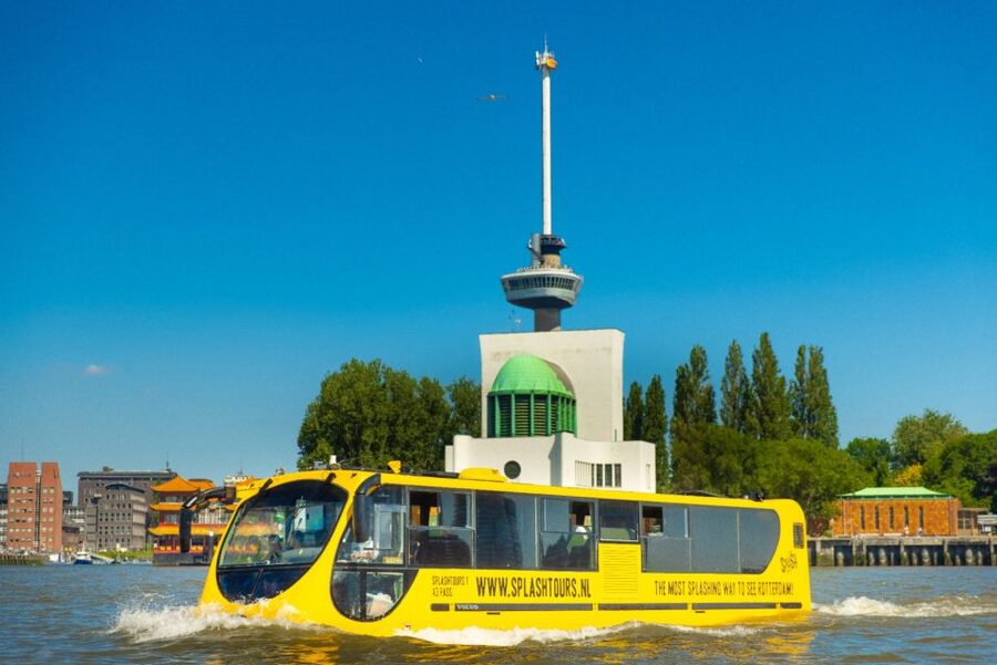 Rotterdam: 1-Hour Sightseeing Splash Tour - Key things to know before you book