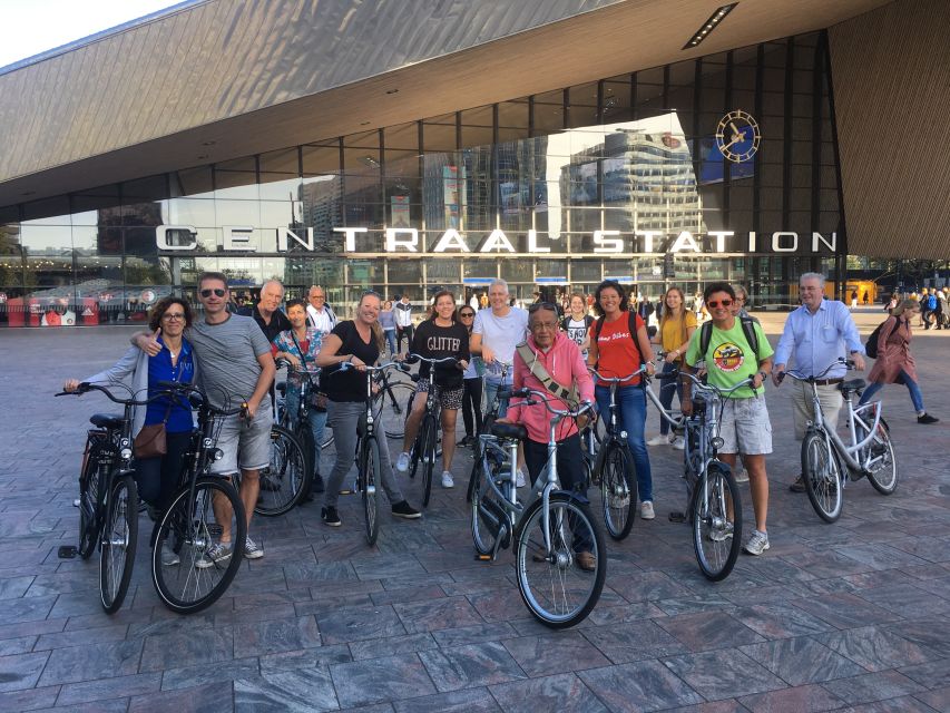 Rotterdam: 2.5-Hour Highlights Bike Tour - Erasmus Bridge and the river views