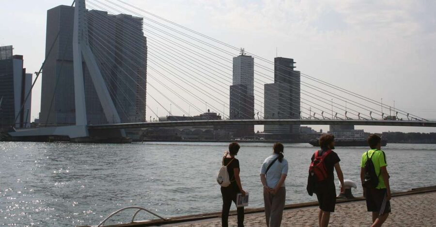 Rotterdam: Architectural Highlights Guided Walking Tour - City Hall, older traces, and a city rebuilt