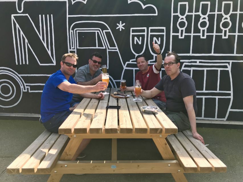 Rotterdam: Breweries and Water Taxi Tour - Beer with enough food to make sense