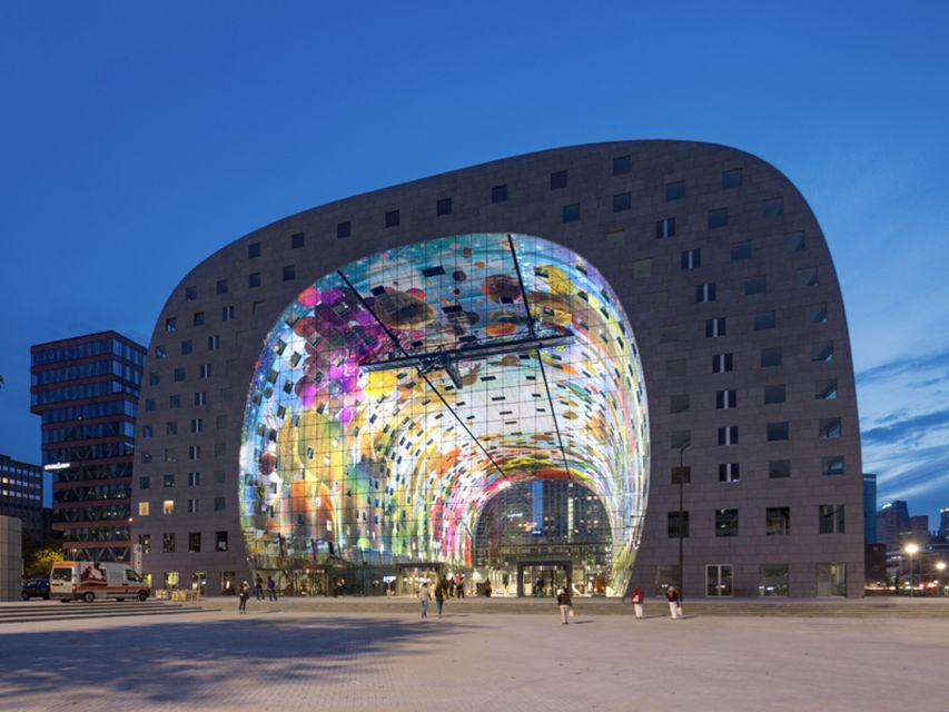 Rotterdam: De Rotterdam, Cube Houses, Watertaxi and Markthal - Old Harbour and the story of Rotterdam’s beginning