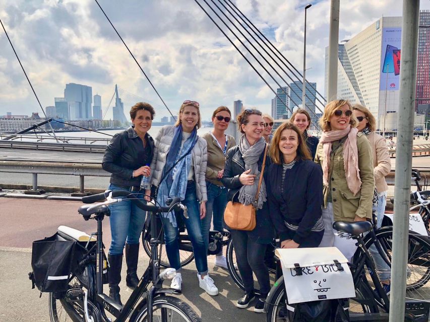 Rotterdam: Food Tour by Bike - Meeting at SeeRotterdam near Witte de Withstraat