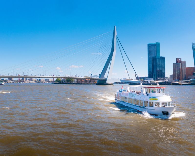 Rotterdam: Harbor Cruise with Live Guide - SS Rotterdam and Hotel New York