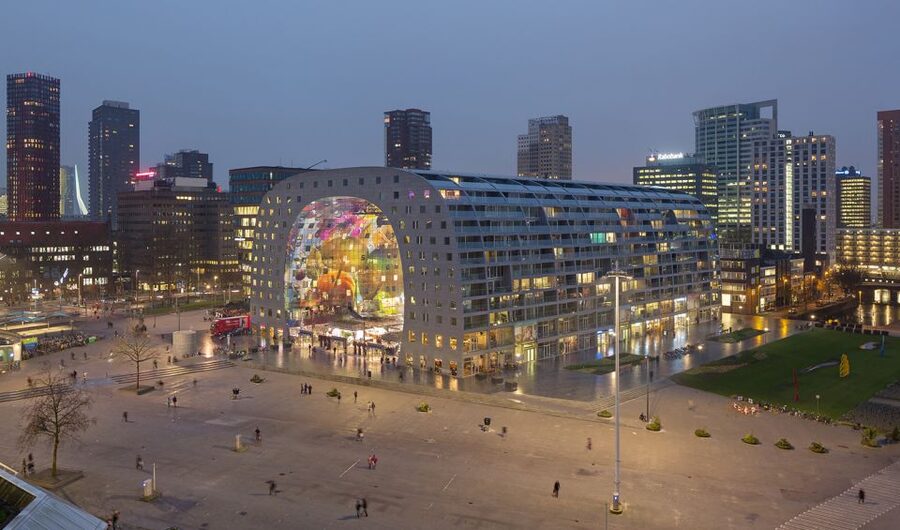 Rotterdam: Markthal Tour, Meet & Taste, and Het Witte Huis - The rooftop of Het Witte Huis