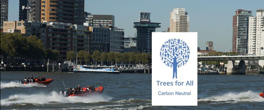 Rotterdam: Private Maas River Speedboat Cruise - The first views: Erasmus Bridge and Euromast Tower