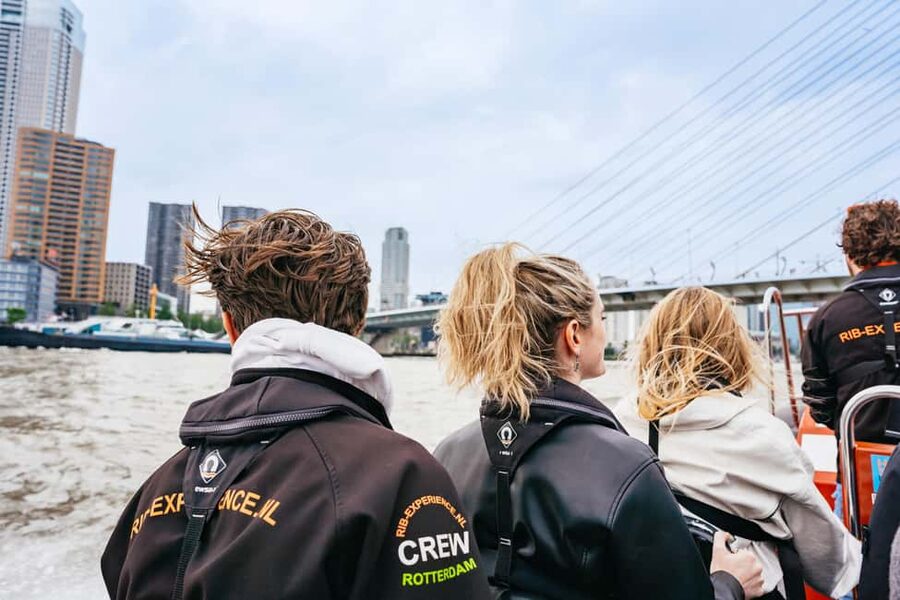Rotterdam: RIB Speedboat Sightseeing Cruise - What the high speed feels like