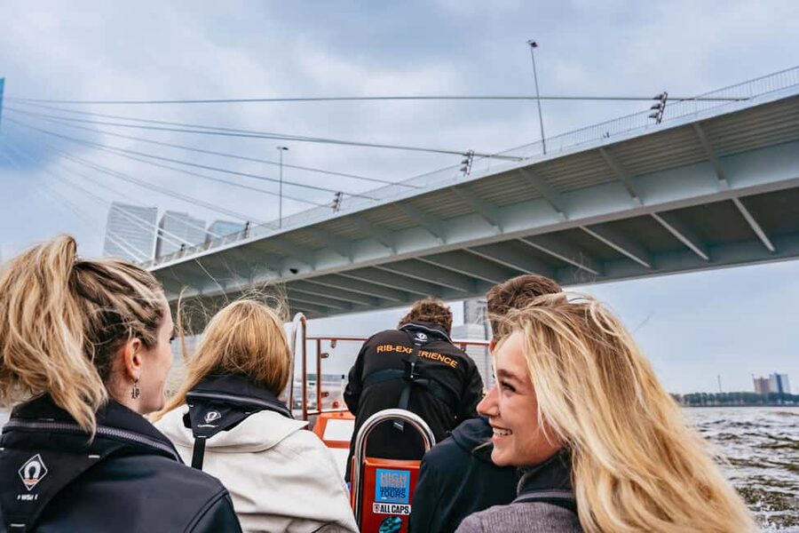 Rotterdam: RIB Speedboat Sightseeing Cruise - The skipper’s role and the value of the commentary