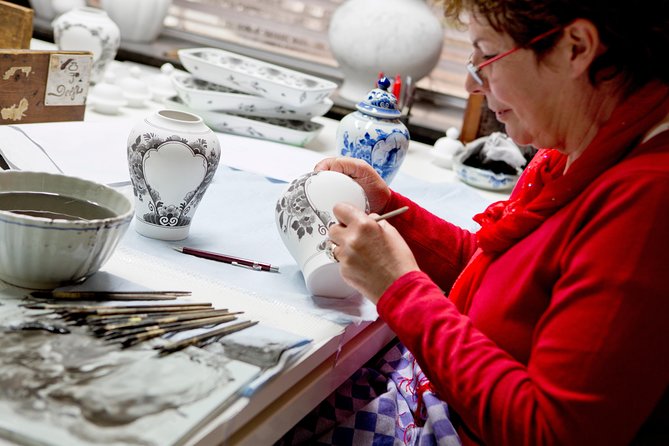 Royal Delft: Delftblue Factory and Museum Admission Ticket - Watching the Delft Blue production process