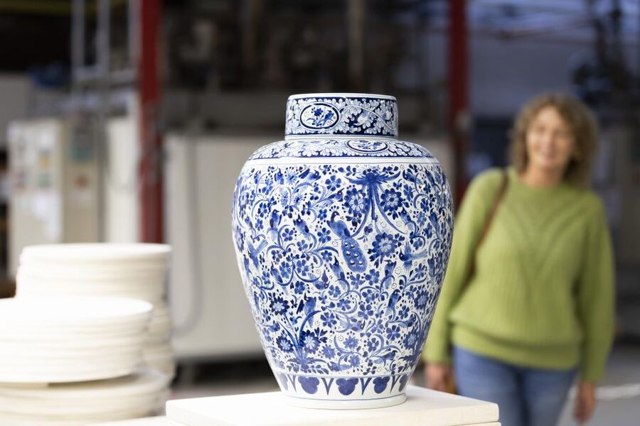 Royal Delft: Delftblue Factory and Museum - Entering the Historic Factory on Rotterdamseweg