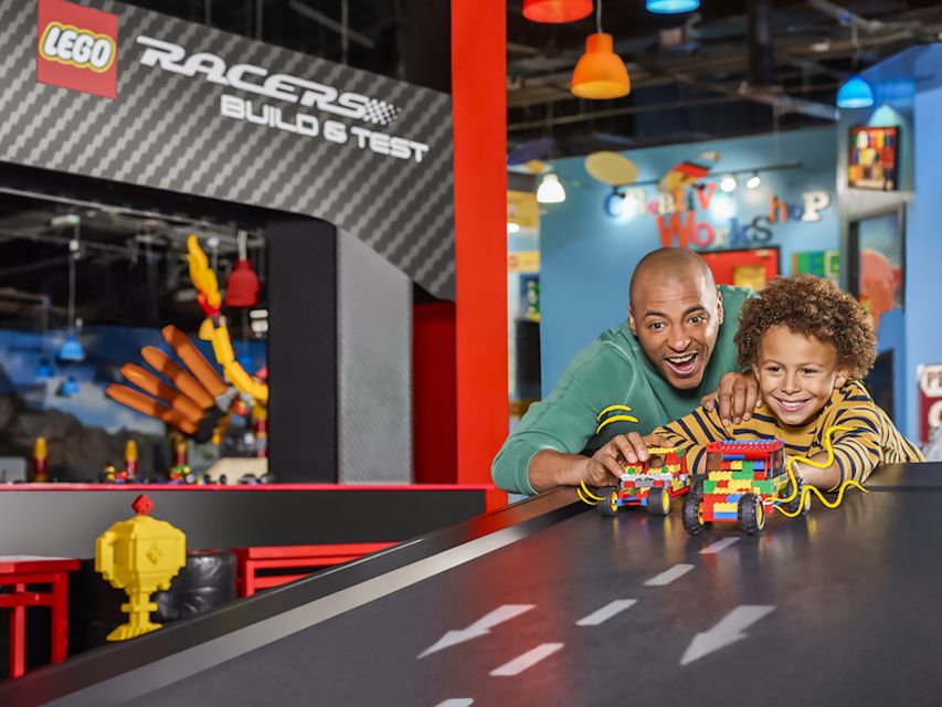 Scheveningen: LEGOLAND® Discovery Centre Entry Ticket - Build and Test turns LEGO into a race