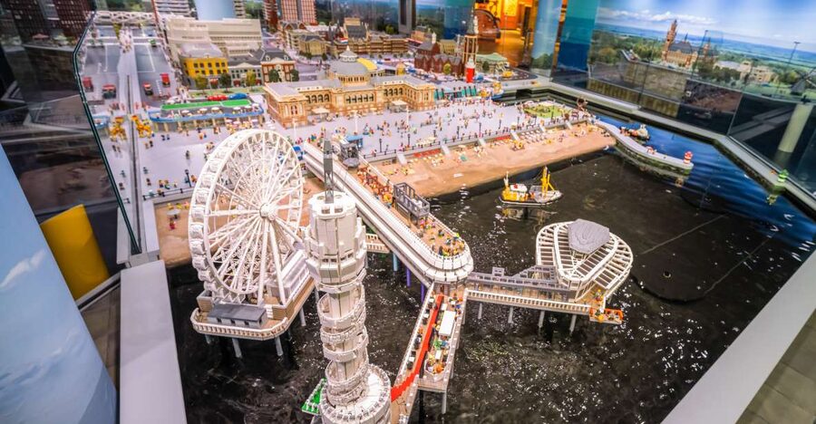 Scheveningen: LEGOLAND® Discovery Centre Entry Ticket - LEGO Friends, DUPLO Park, and Pirate Island cover different ages