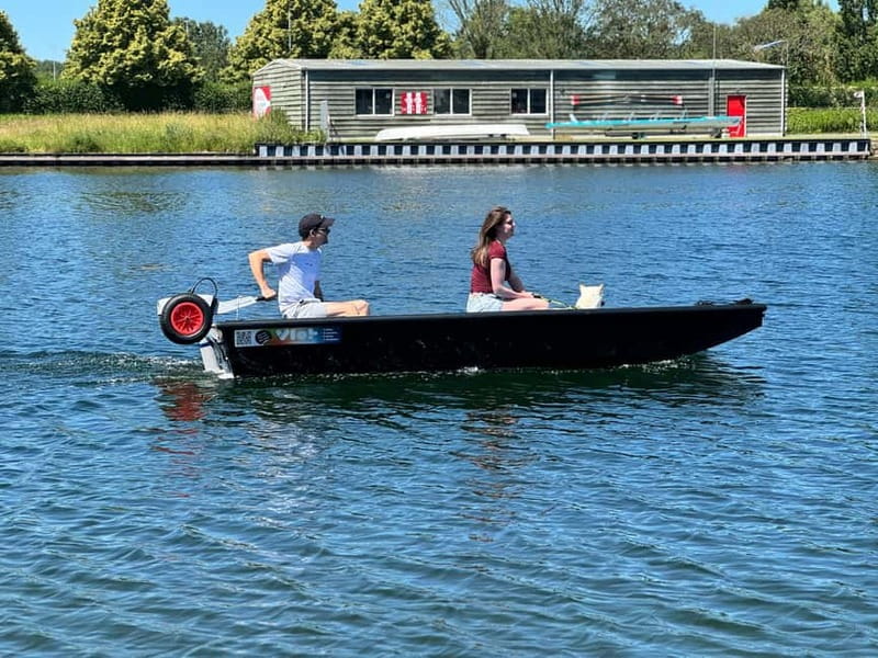 Self-Guided Electric Boat Rental - Why the quiet electric boat works well