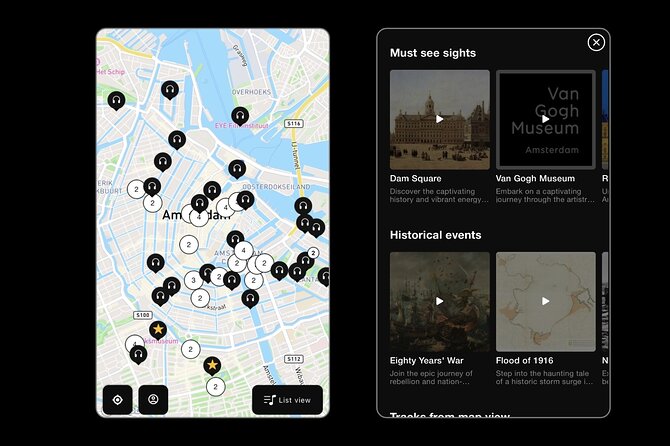 Self Guided Tours Amsterdam With 100 Captivating Audio Stories - How this self-guided Amsterdam experience works