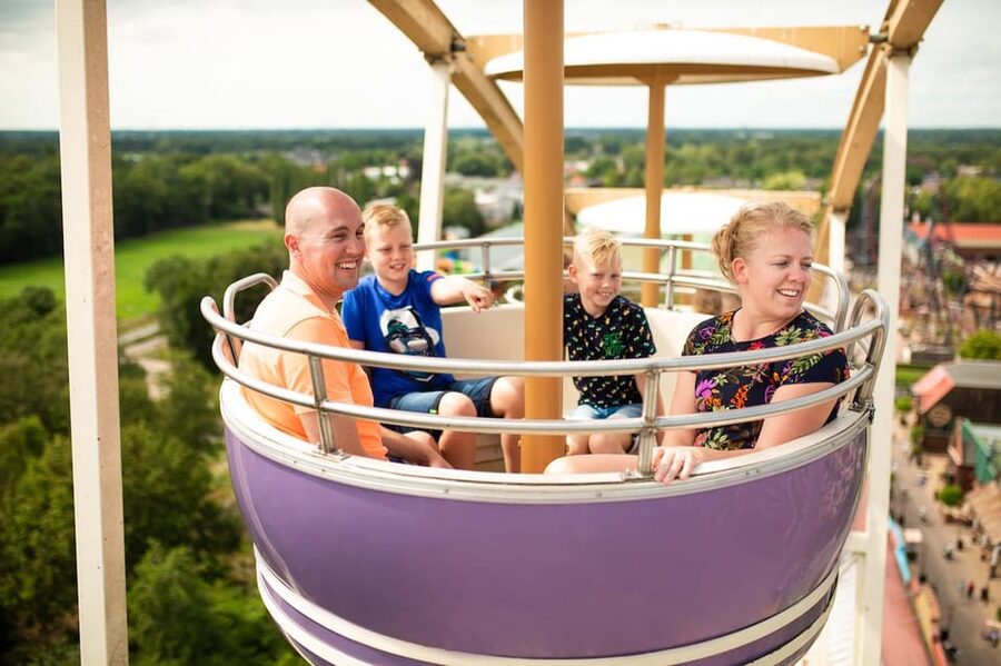 Slagharen: Dayticket Themepark & Resort Slagharen - Ripsaw Falls and the Mine Train offer two kinds of excitement