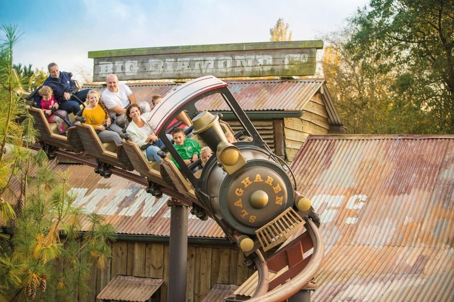 Slagharen: Dayticket Themepark & Resort Slagharen - Gold Rush is Slagharen’s main thrill ride