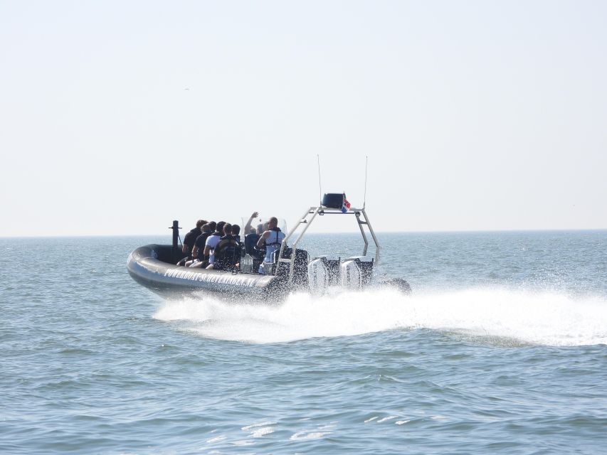 The Hague: Powerboat Tour Scheveningen - From Scheveningen Harbor to open water