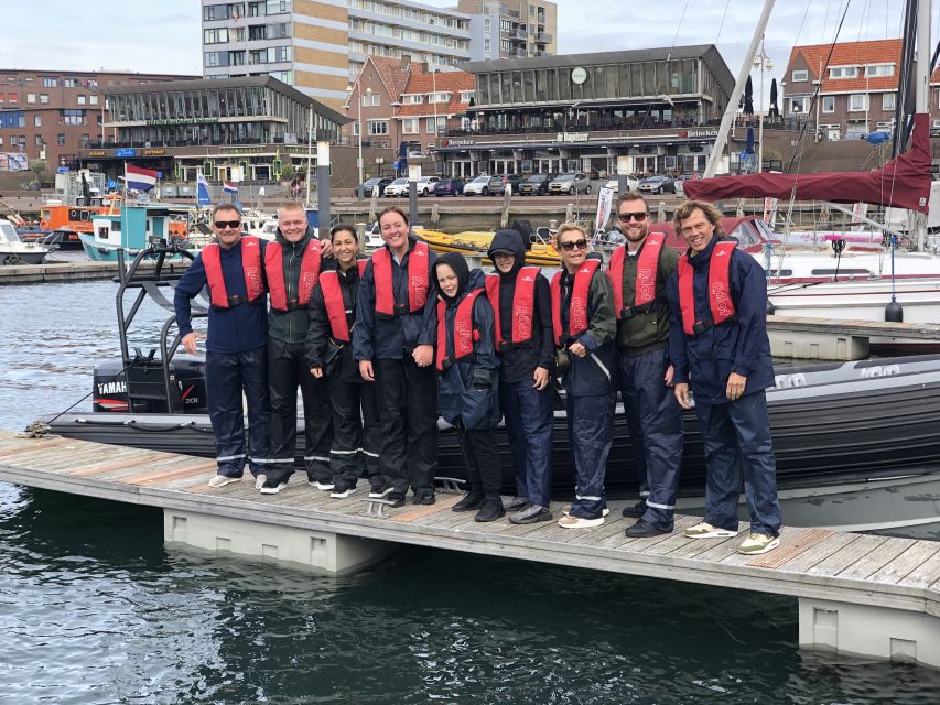 The Hague: Scheveningen Beach RIB Speedboat Tour - Full throttle and sharp turns