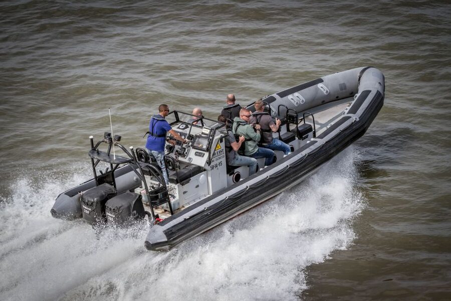 The Hague: Scheveningen Beach RIB Speedboat Tour - Spray, storage, and comfort